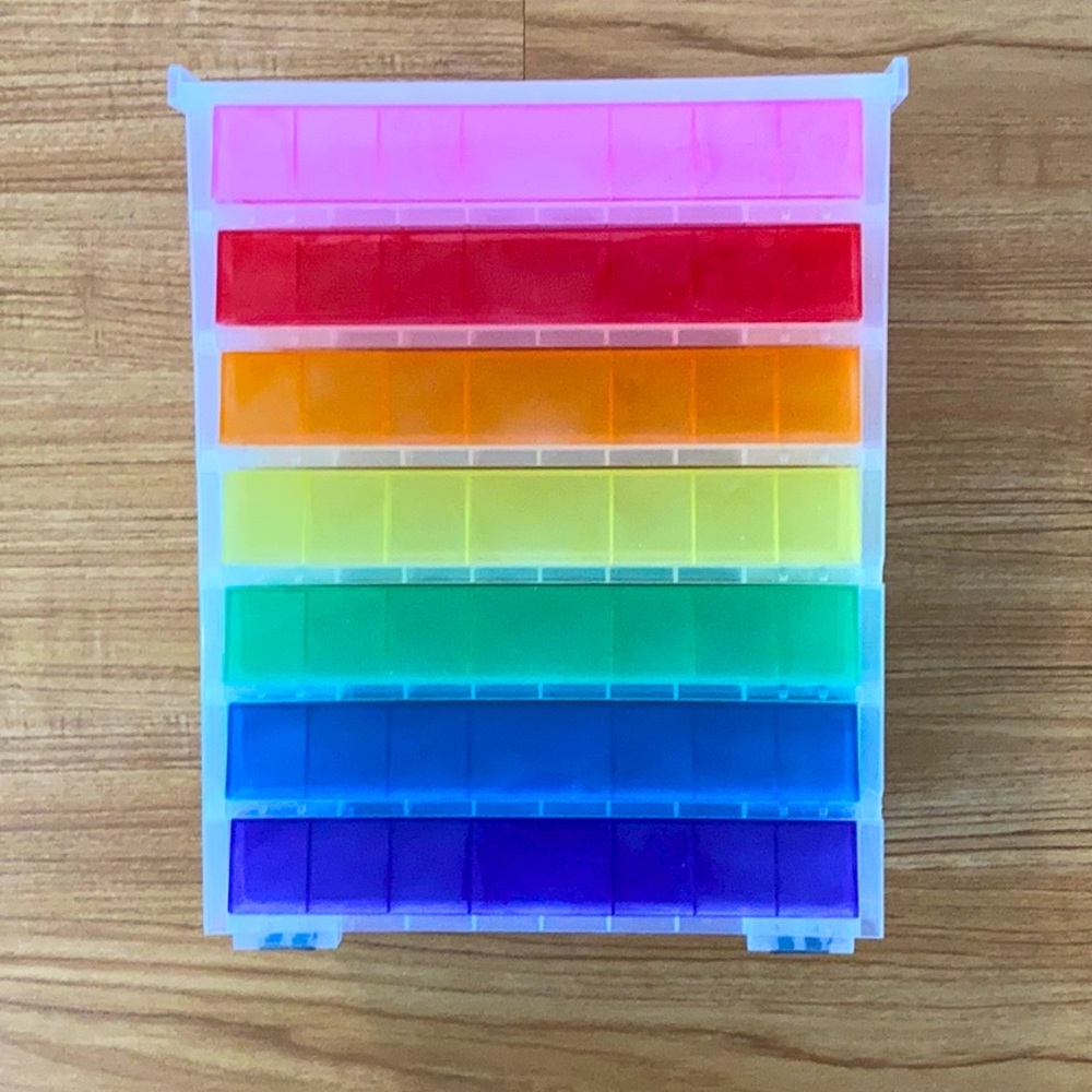 Rainbow 🌈 7 Drawer Desk Organizer